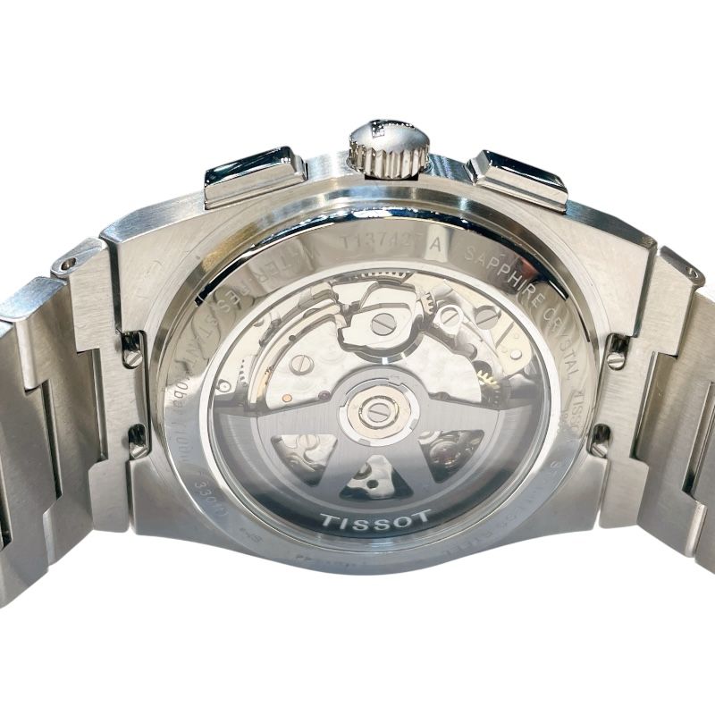 TISSOT PRX Automatic Chronograph T137.427.11.011.00 - White & Black