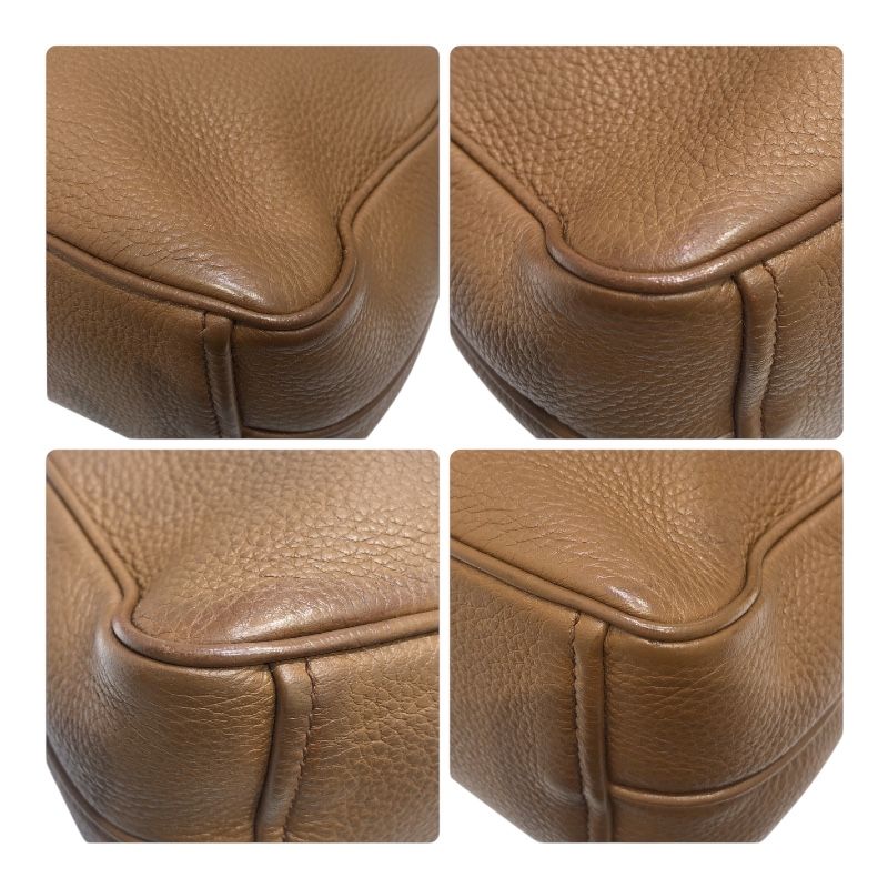 PRADA Unisex Leather Camera Bag - Timeless Elegance