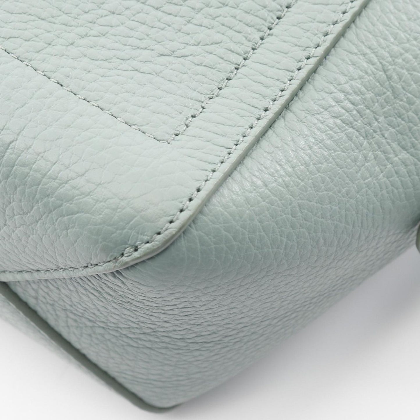 Furla Mint Green Leather Handbag - Timeless Elegance