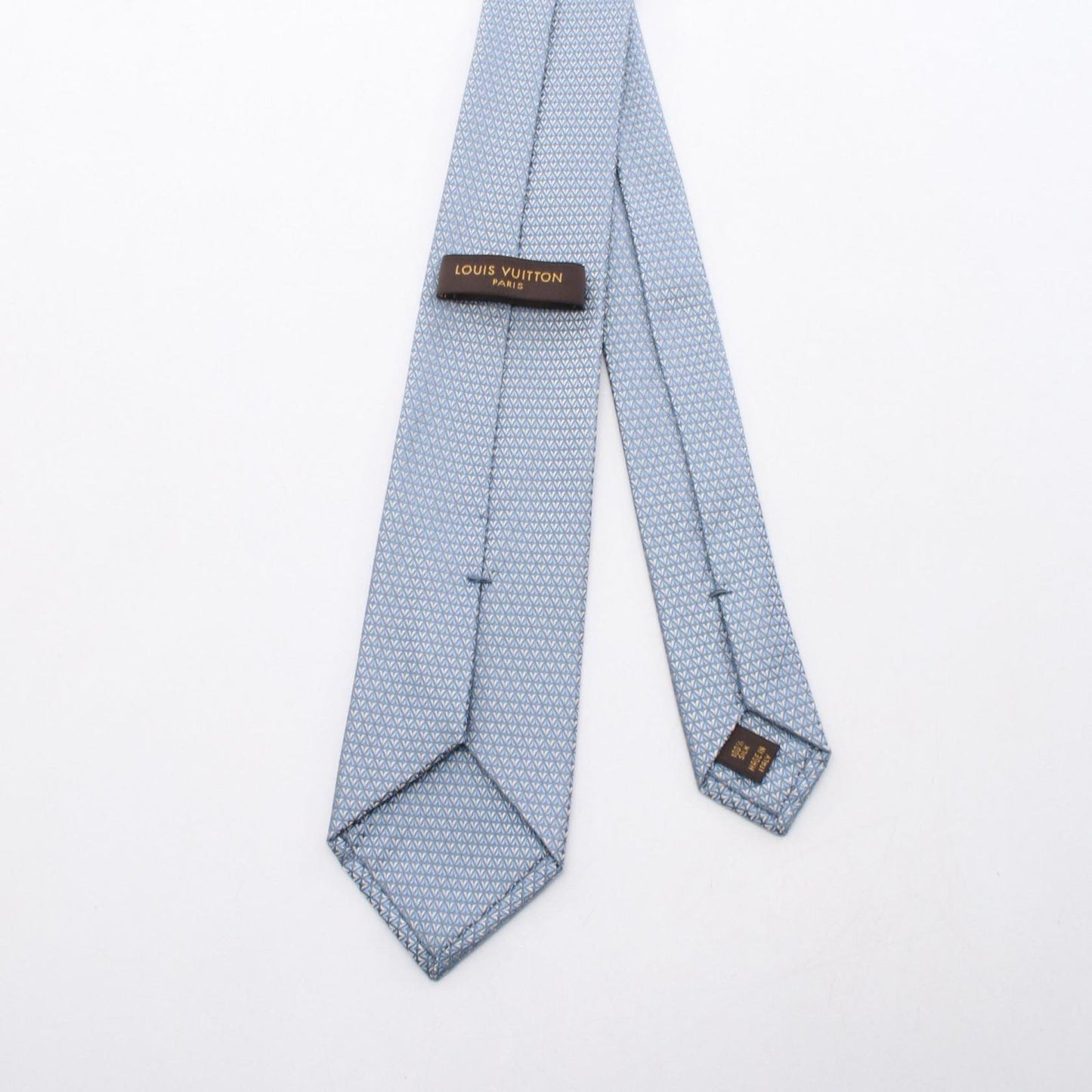 Louis Vuitton Cravate So LV Silk Tie - Exquisite Blue & Multicolor