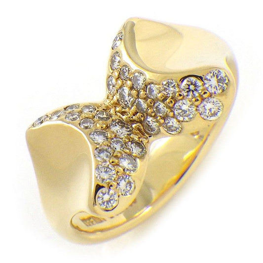 Tiffany & Co. Butterfly Motif Diamond Ring in 18K Yellow Gold