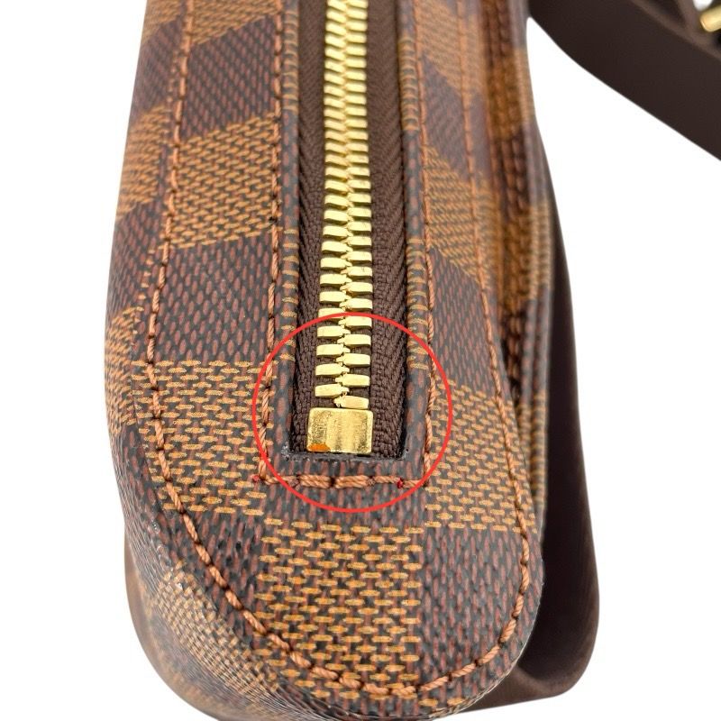 Louis Vuitton Geronimos N51994 Brown Damier Canvas Shoulder Bag