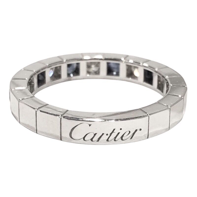 Cartier 750WG Diamond Laniere Ring - Exquisite White Gold Elegance