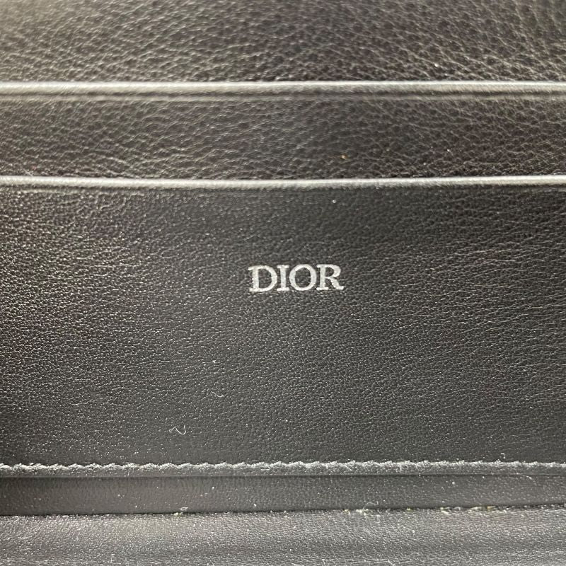 Christian Dior Mini Lockbox Oblique Jacquard Canvas/Leather Shoulder Bag