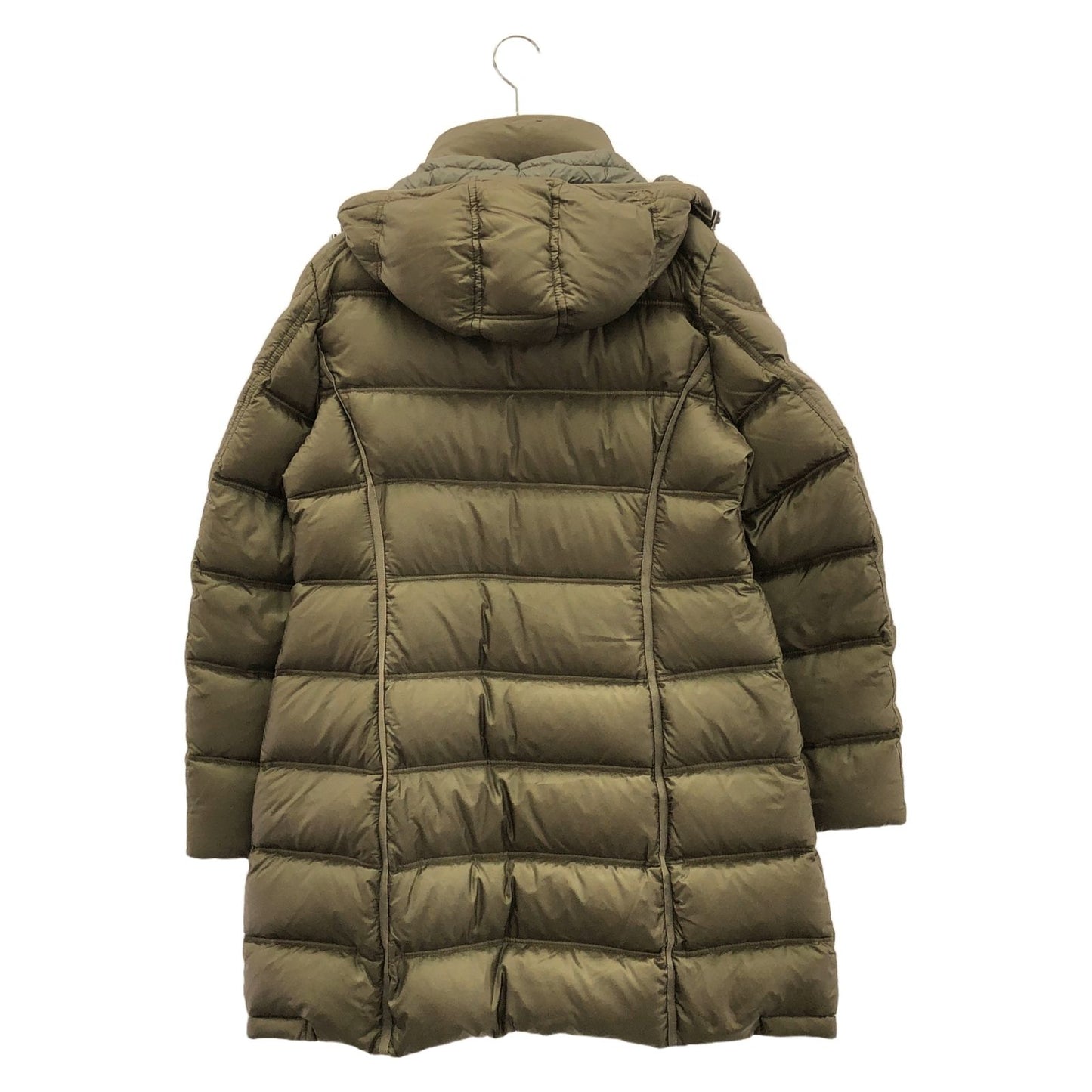 MONCLER Brown Down Coat - Timeless Elegance & Warmth