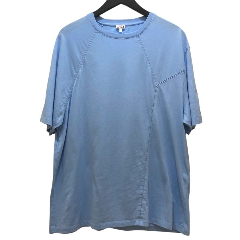 LOEWE Puzzle Design T-Shirt in Blue - Exclusive Men's Cotton Tee