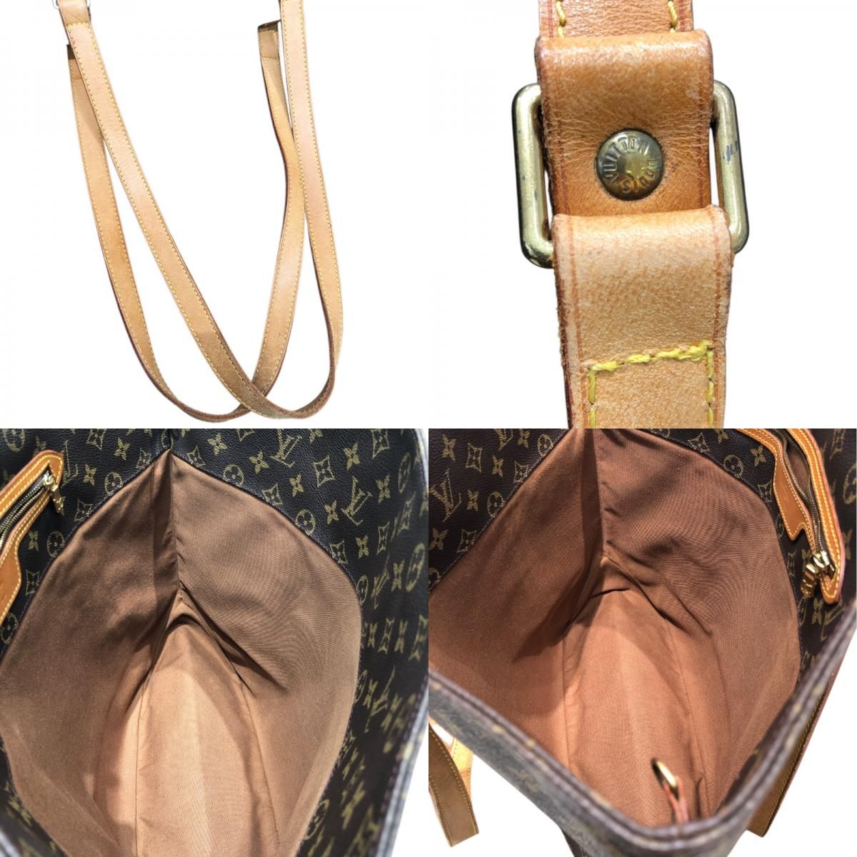 Louis Vuitton Sac Shopping M51108 Monogram Canvas Tote Bag - Brown