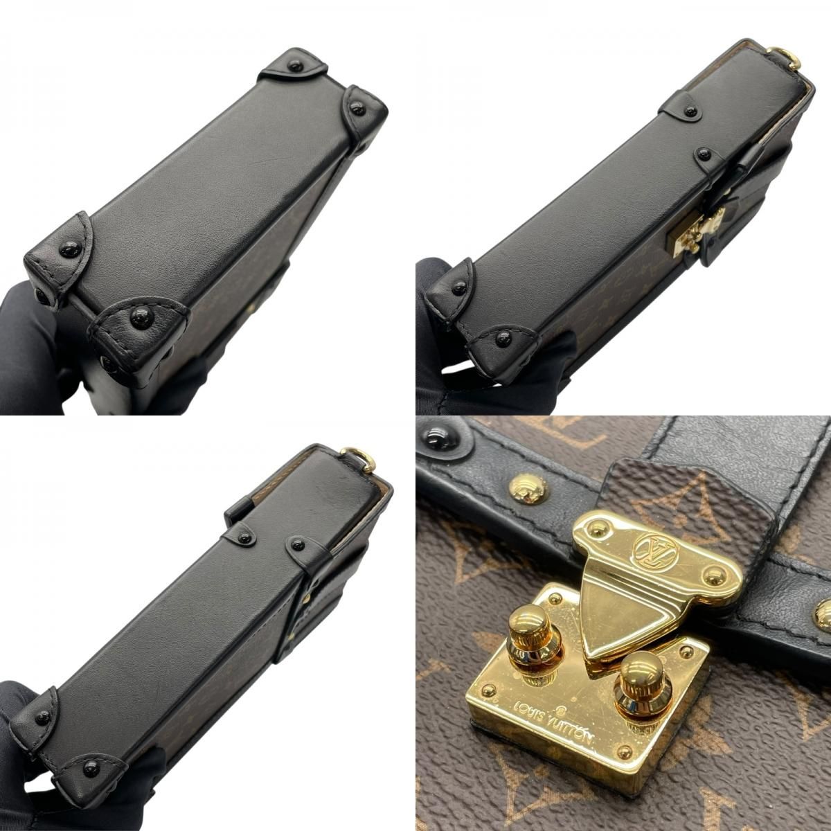 Louis Vuitton Monogram Vertical Trunk Pochette - Unisex Luxury Shoulder Bag
