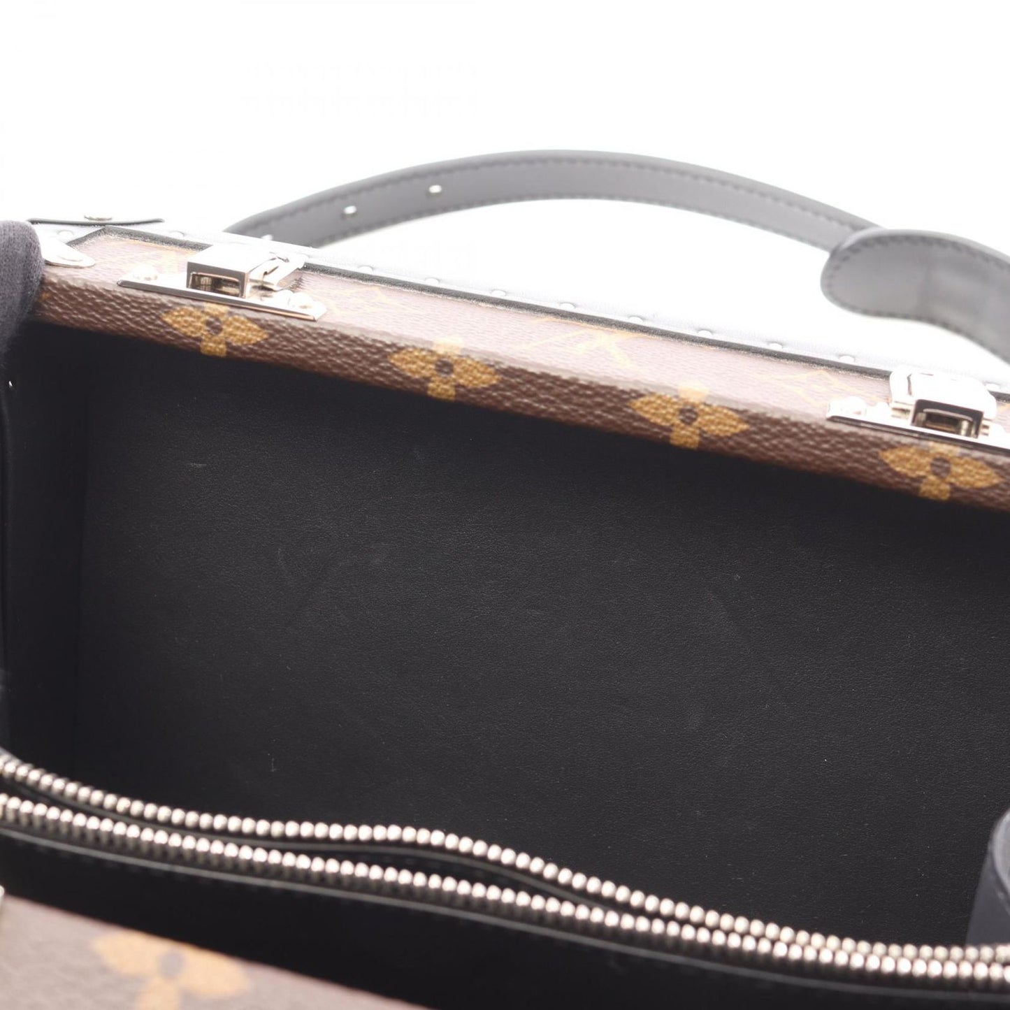 Louis Vuitton Monogram Macassar Clutch Box Shoulder Bag - Exquisite Craftsmanship