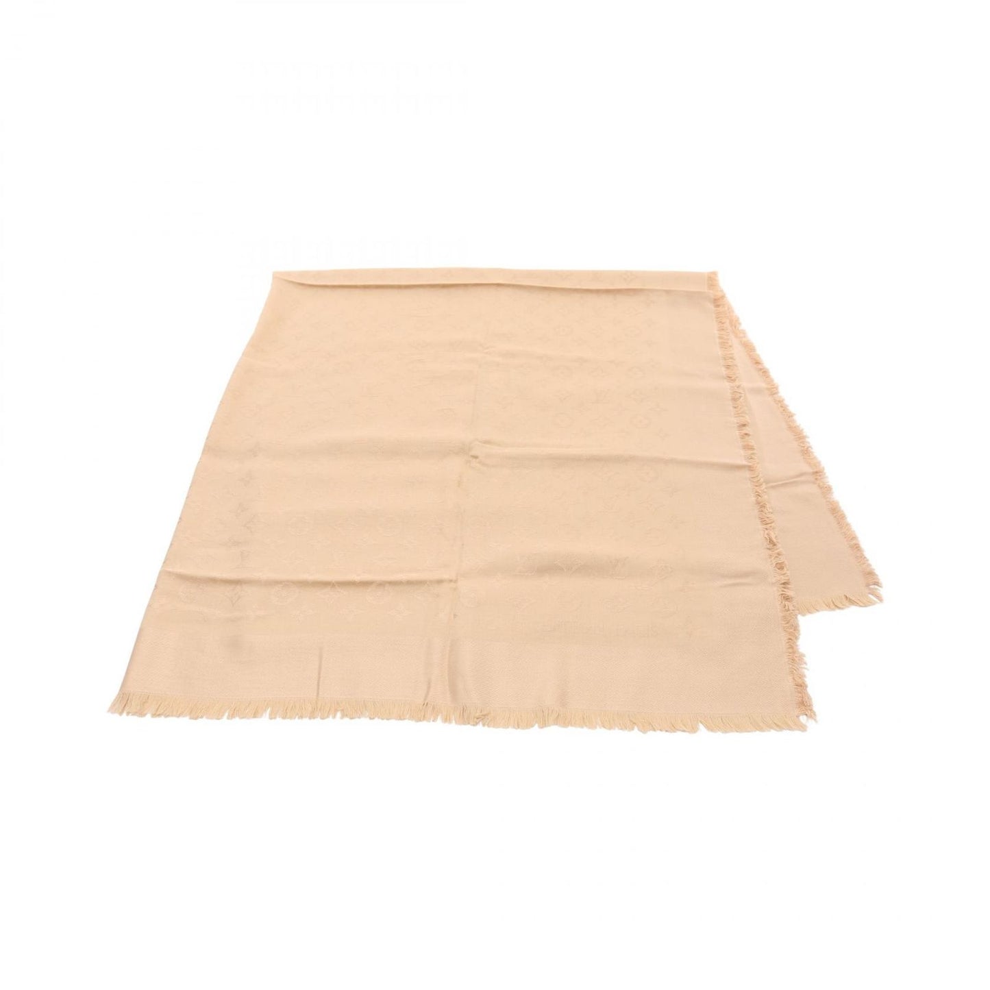 Louis Vuitton Monogram Silk Wool Shawl - Timeless Elegance
