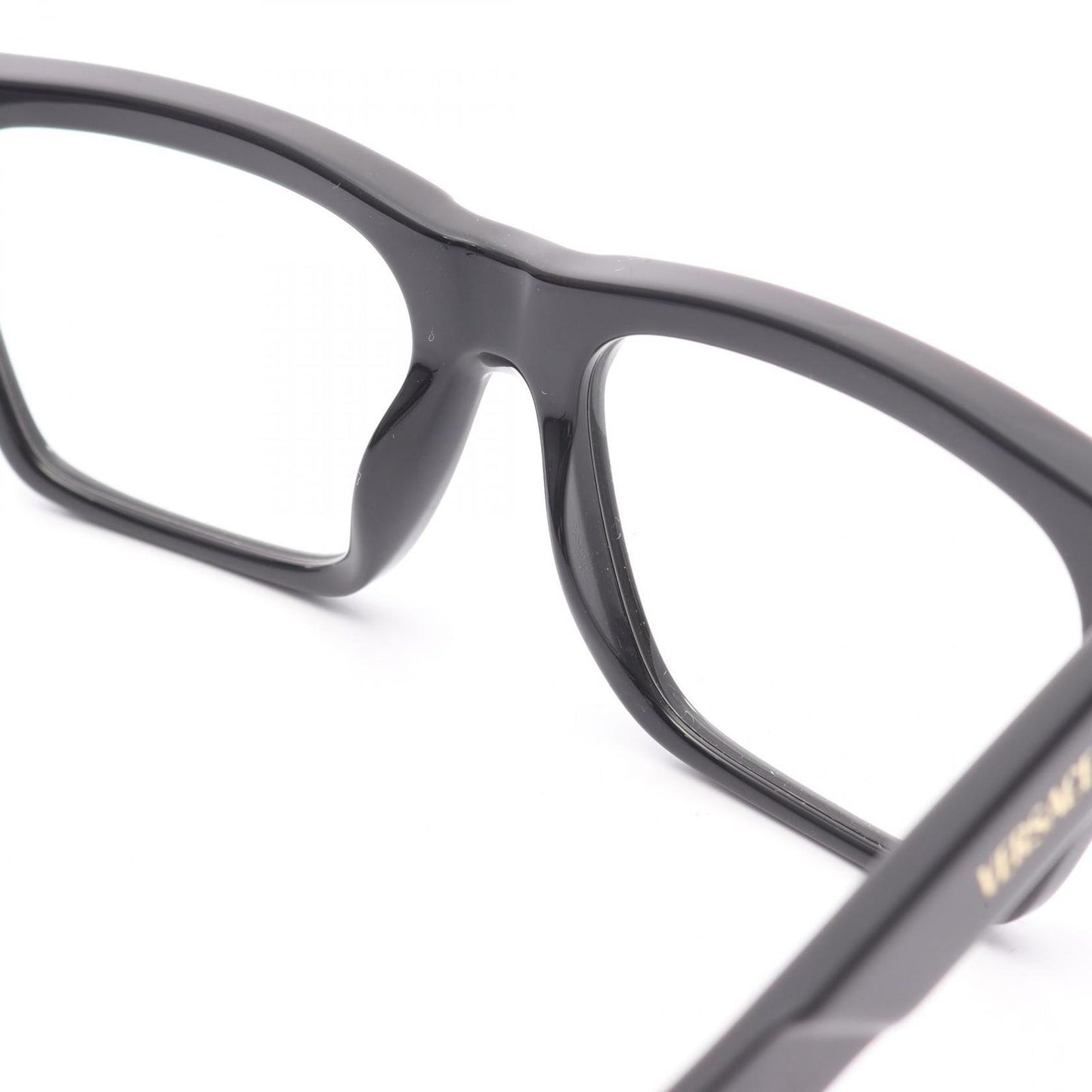 Versace Unisex Eyewear - Timeless Elegance in Black & Clear