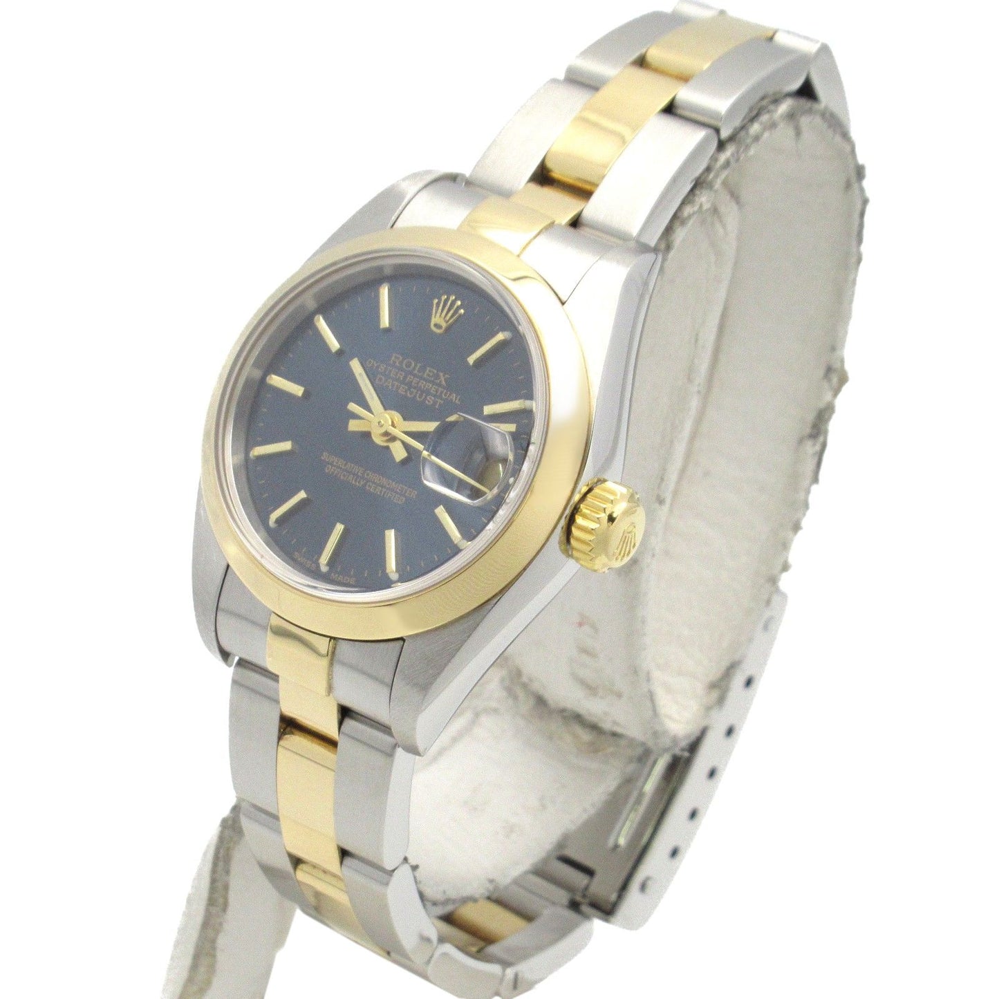 ROLEX Datejust P Series 79163 - Exquisite Blue Dial Luxury Watch