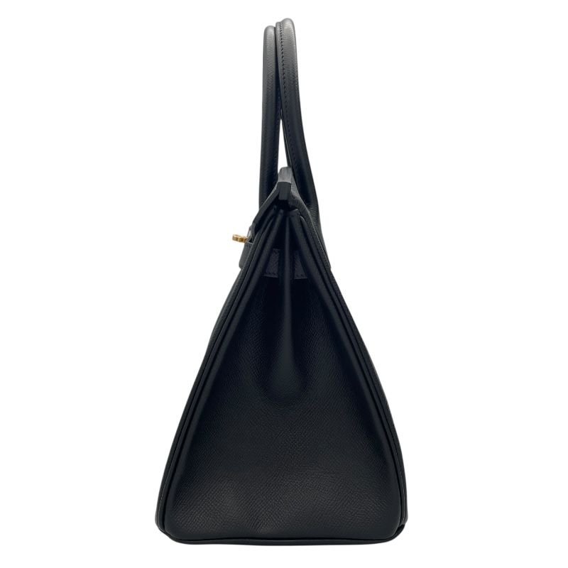 HERMES Birkin 30 Black with Gold Hardware - C Stamp