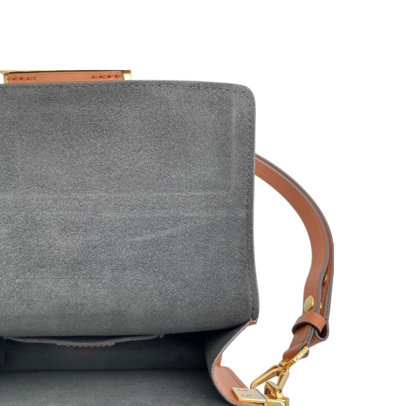 Louis Vuitton Dauphine Mini Shoulder Bag in Brown Monogram Canvas