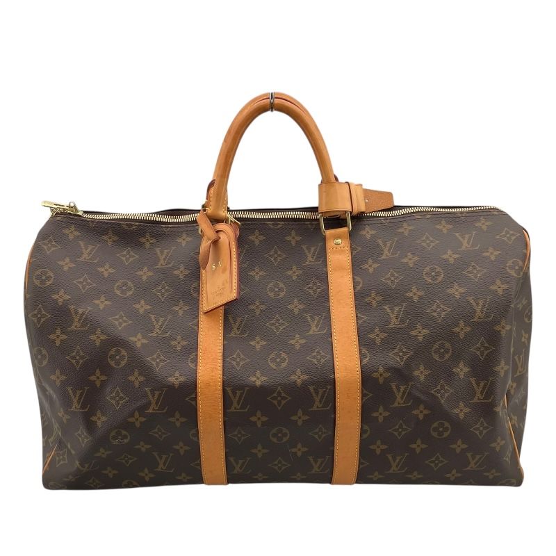 Louis Vuitton Keepall 50 M41426 Monogram Canvas Boston Bag