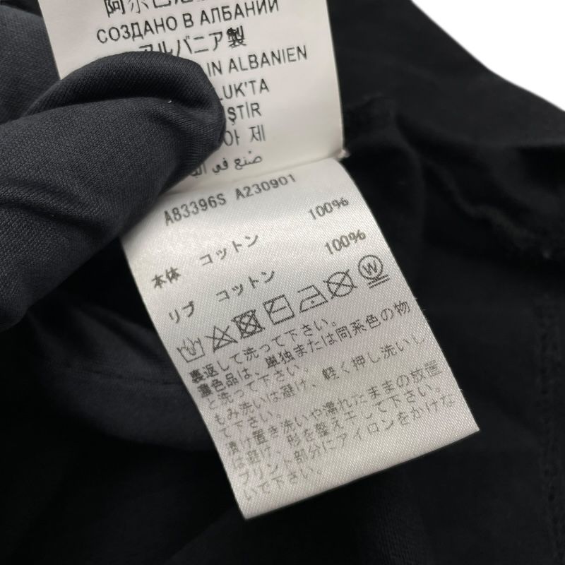 Versace Logo Print T-Shirt in Black Cotton - Men's XL