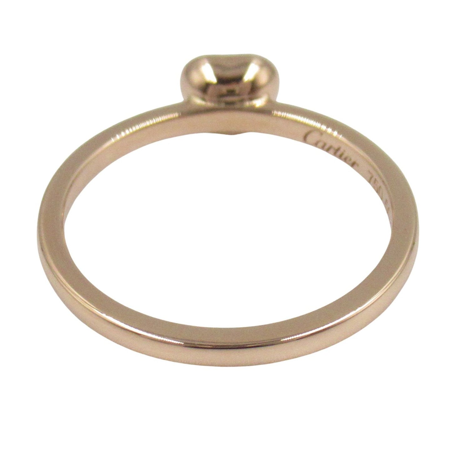 CARTIER Heart Diamond Ring in 18K Pink Gold - Exquisite Elegance