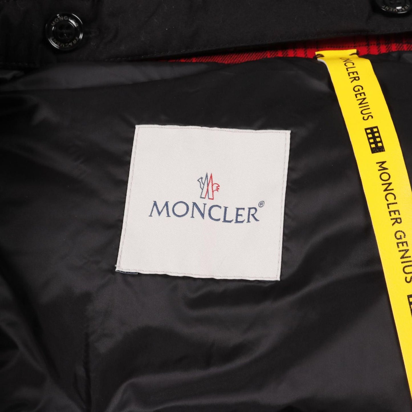 MONCLER GENIUS 7 FRAGMENT Hiroshi Fujiwara Down Jacket - Red