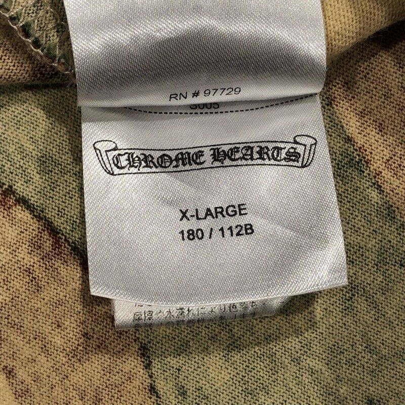 CHROME HEARTS xMatty Boy Camouflage Print T-Shirt - XL