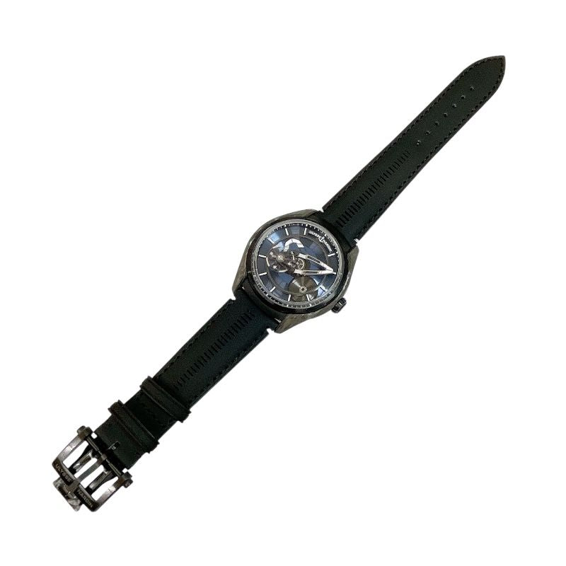ULYSSE NARDIN Freak X 43mm Skeleton Carbon/Leather Automatic Watch