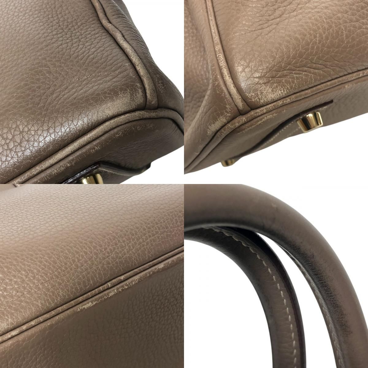 HERMES Birkin 35 Etoupe with Gold Hardware - Iconic Luxury Handbag