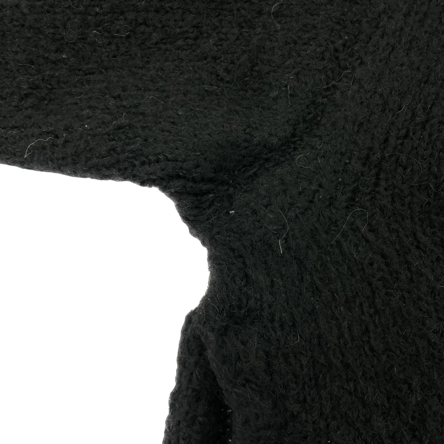 MM6 Black Knit Sweater - Timeless Elegance for the Modern Woman