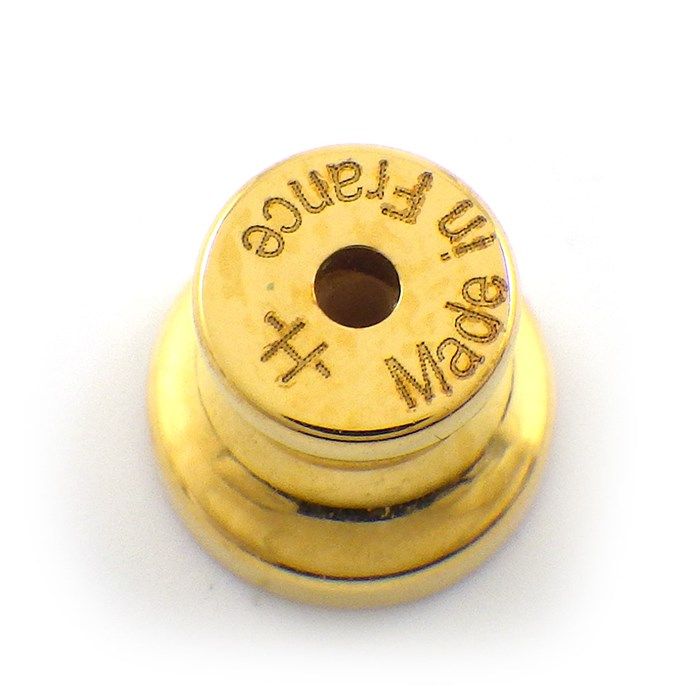 HERMES Oranpe Earrings in Ombre Lizard Leather & Gold Plating