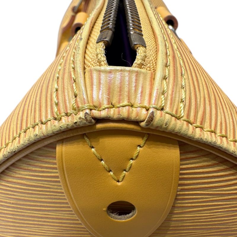 Louis Vuitton Speedy 25 Epi Leather Handbag in Tassili Yellow