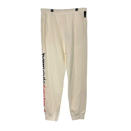 Fendi Side Logo Sweatpants FB0882 in White - Men's Luxury Fashion