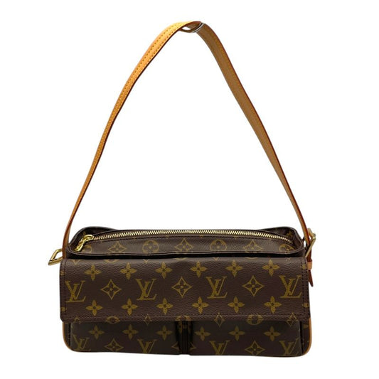 Louis Vuitton Viva Cite MM Monogram Canvas Shoulder Bag - Brown