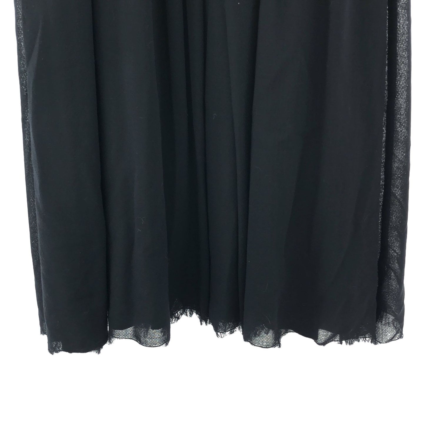 ebure Navy Wool Long Skirt - Timeless Elegance