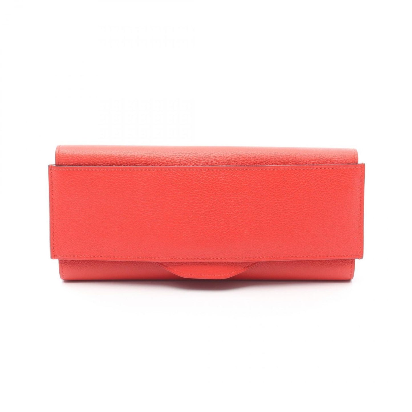 HERMES Passant Long Wallet in Red Leather - Exquisite Craftsmanship