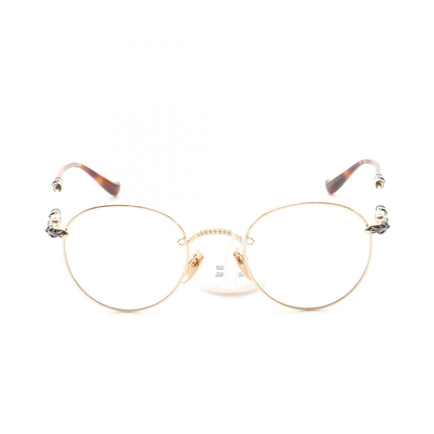 CHROME HEARTS BUBBA-A Sunglasses - Exquisite Gold Frame