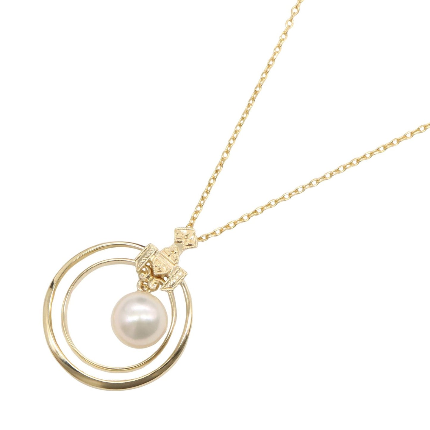MIKIMOTO 7.8mm Pearl Necklace - Timeless Elegance