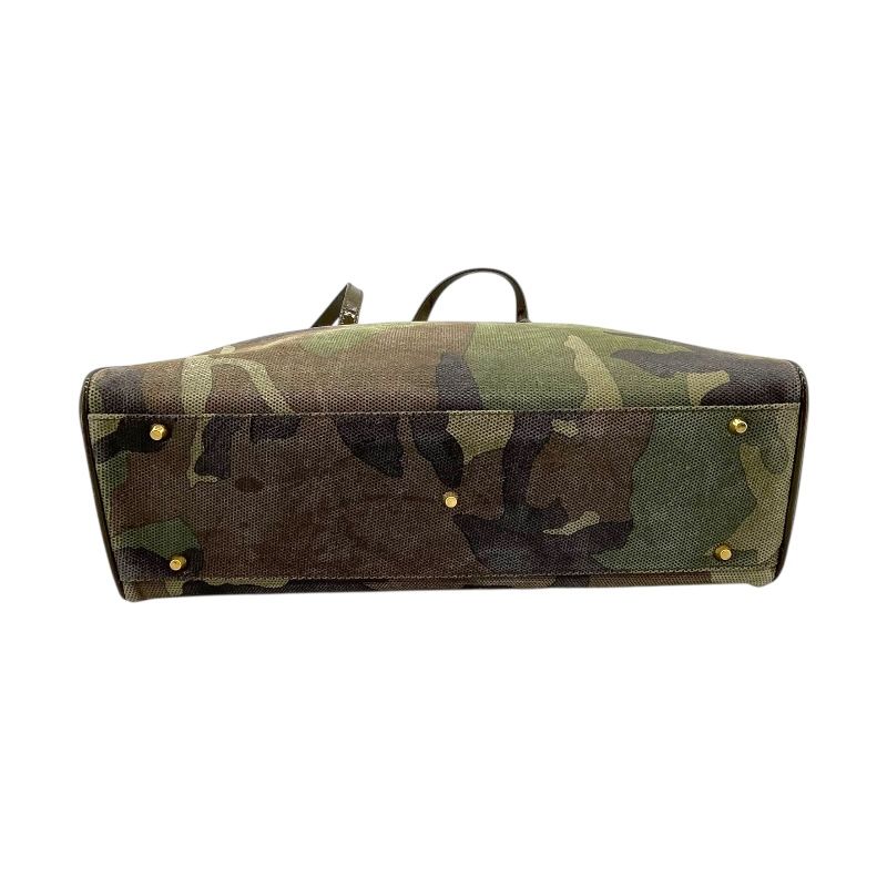 Christian Dior Camouflage Suede Leather Boston Bag - Exclusive Design