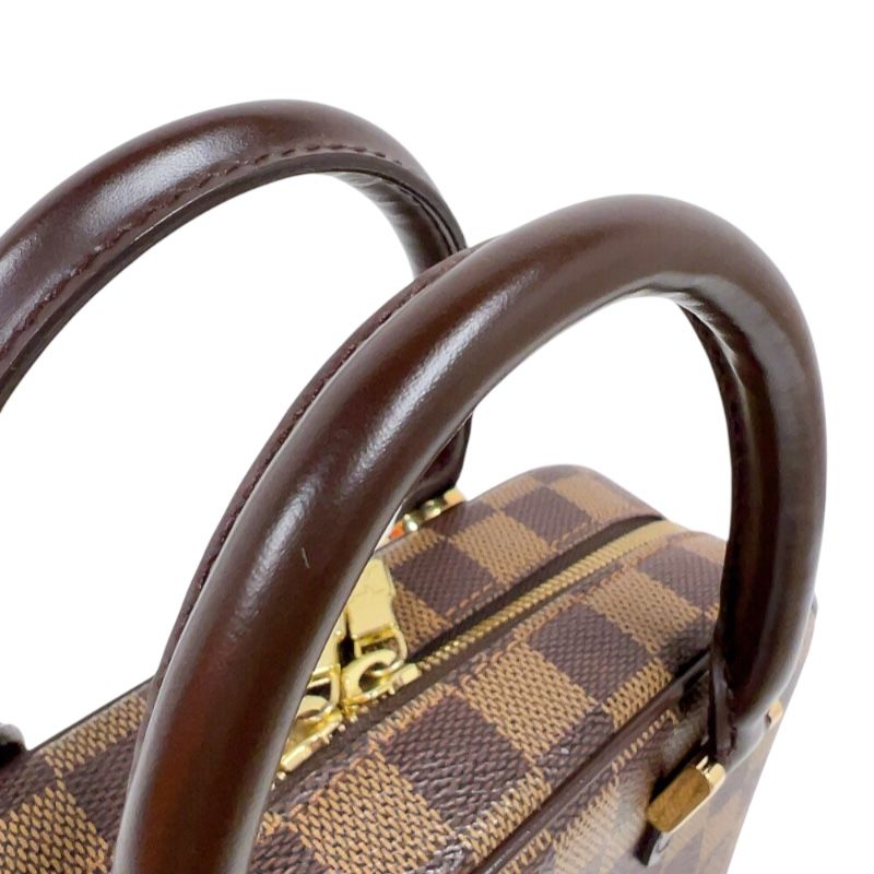 Louis Vuitton Saria Mini Handbag - Brown Damier with Gold Hardware