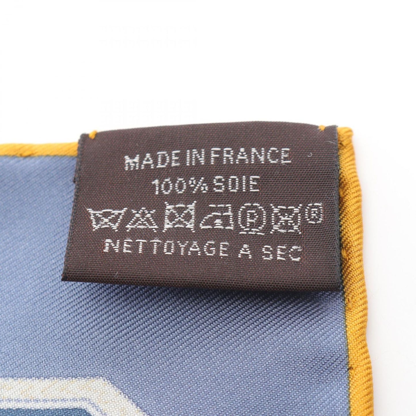 HERMES Petit Carré 45 Gavroche Lanternes Ballons Scarf - Gray Silk