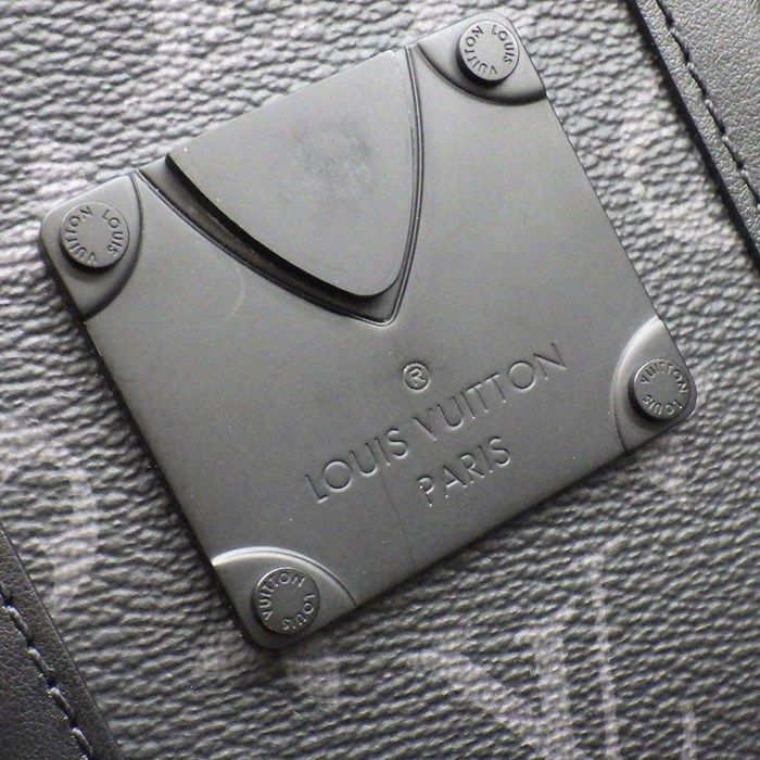 Louis Vuitton Vertical Trunk Wearable Wallet M82077 - Black Monogram Eclipse