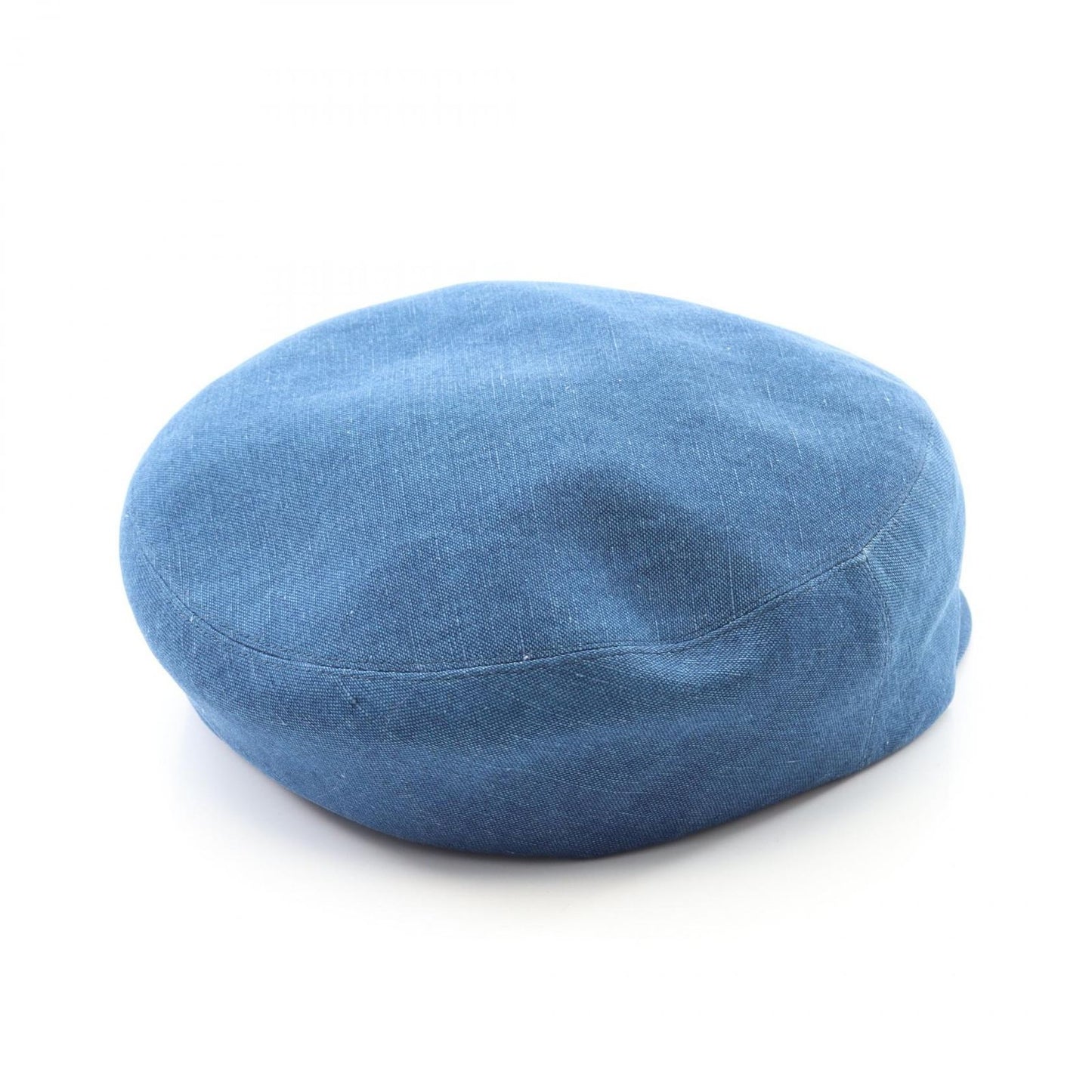 HERMES Denim Casquette Hat - Timeless Elegance in Blue