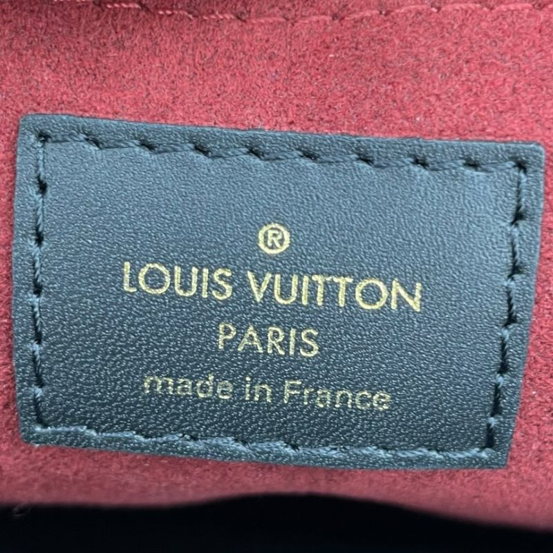 Louis Vuitton Montaigne BB Black Monogram Empreinte Shoulder Bag