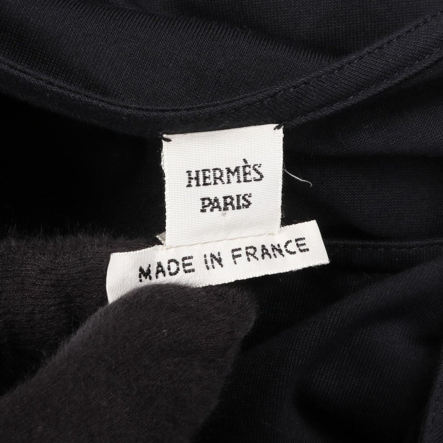 HERMES Cotton Dress in Black - Timeless Elegance
