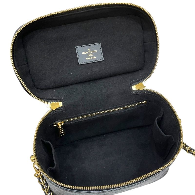 Louis Vuitton Vanity PM M45598 Black Monogram Empreinte Handbag