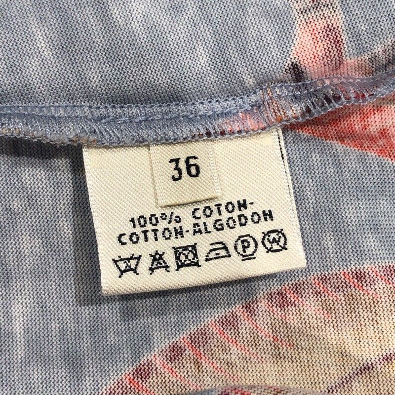 HERMES Signature Pattern Cotton T-Shirt for Women