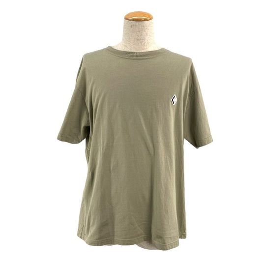 Christian Dior Diamond Logo Embroidered T-Shirt in Khaki