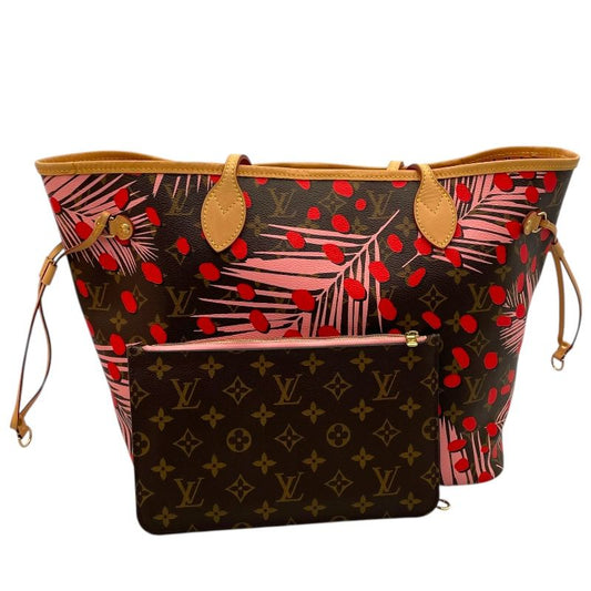 Louis Vuitton Neverfull MM Jungle Dot Monogram Tote Bag