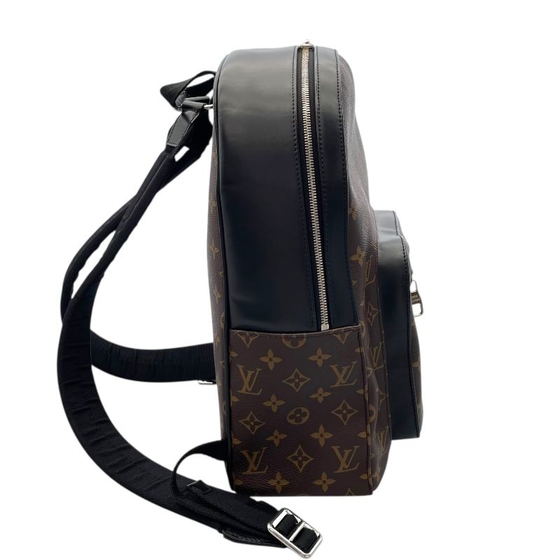 Louis Vuitton Josh M41530 Monogram Macassar Backpack - Brown/Silver