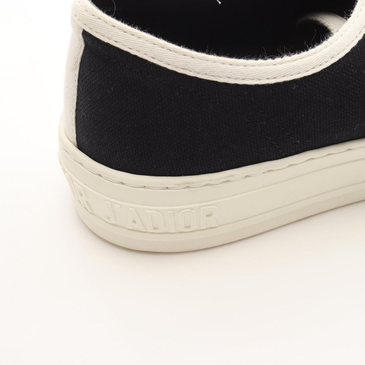 Dior WALK'N'DIOR Canvas Sneakers - Timeless Elegance in Black & White