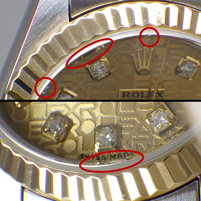 Rolex Datejust 79173G - 2000, Champagne Dial, Diamond Index