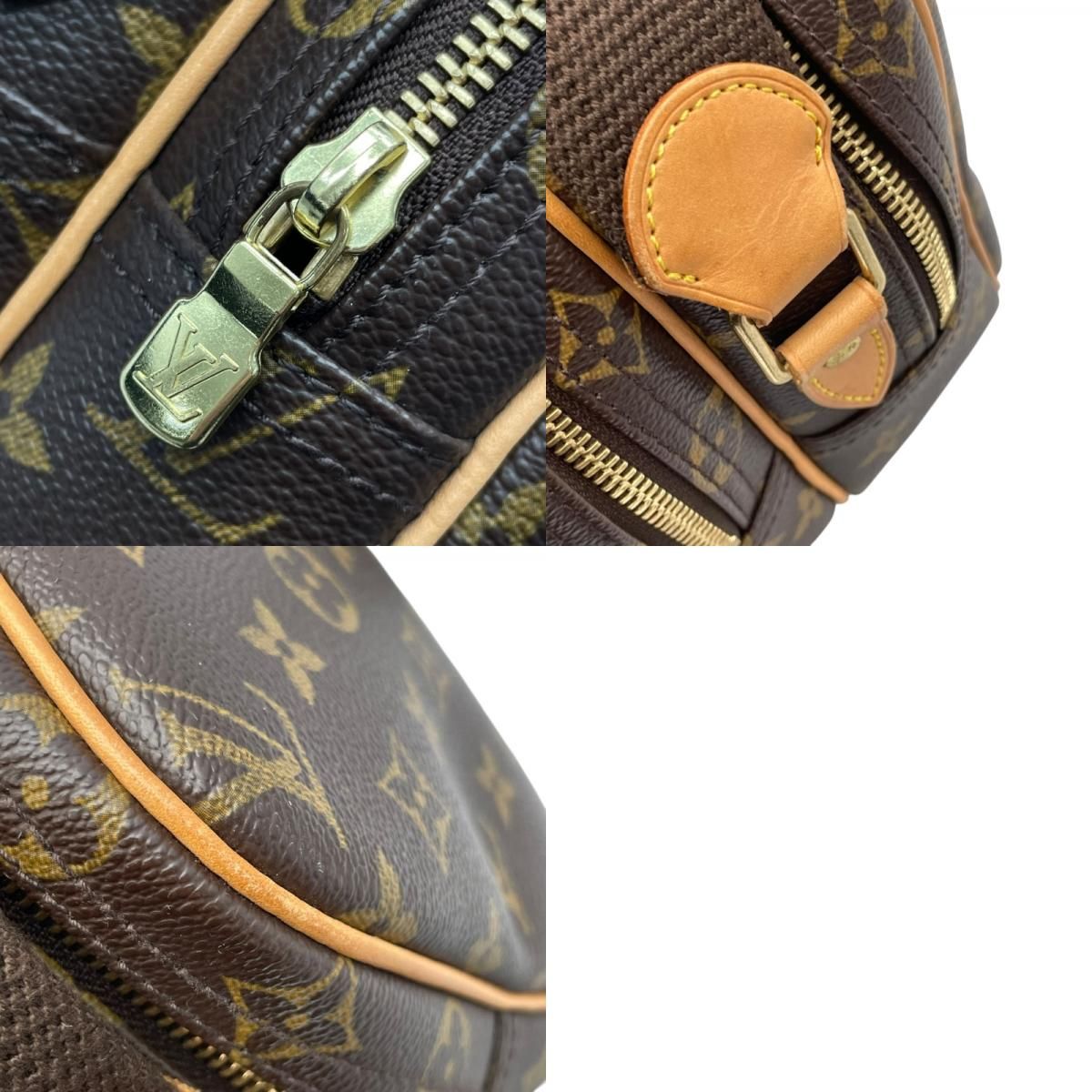 Louis Vuitton Reporter PM Monogram Canvas Shoulder Bag - Brown