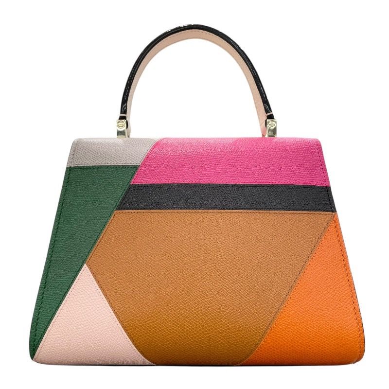 VALEXTRA Mini Iside Calf Leather Handbag - Timeless Elegance